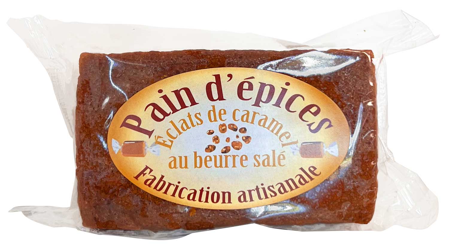 La Trinitaine Pain d’épices éclats caramel 90g moelleux
