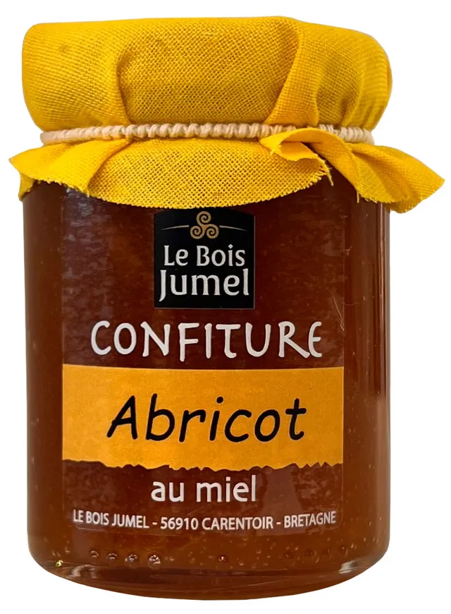 La Trinitaine Confiture d'Abricot au miel 120g petit-déjeuner