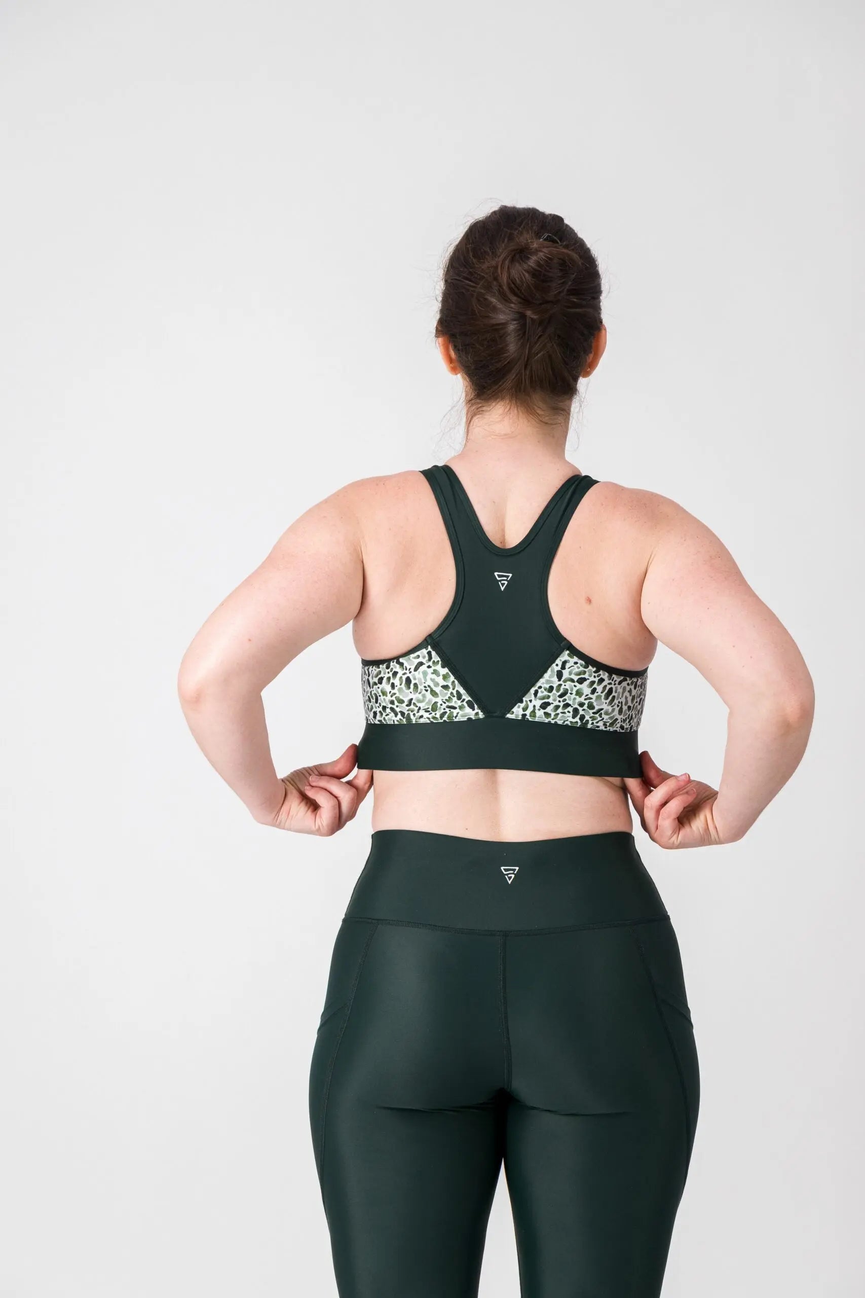 GAYASKIN Scotland SKIN brassière sport maintien fort verte