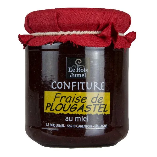 La Trinitaine Confiture fraise Plougastel miel 250g