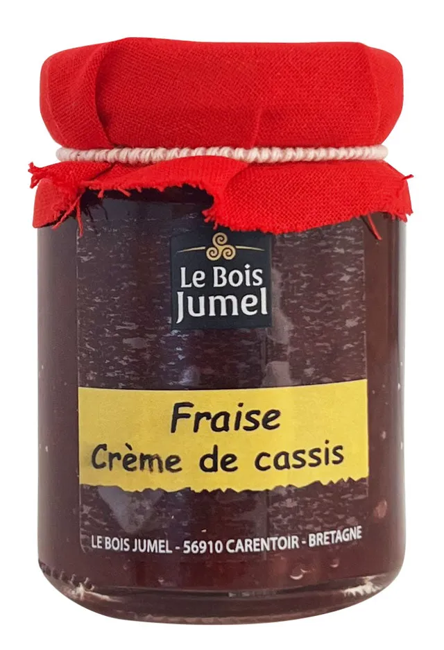 La Trinitaine Préparation Fraise Cassis 110g Confiture Fruits