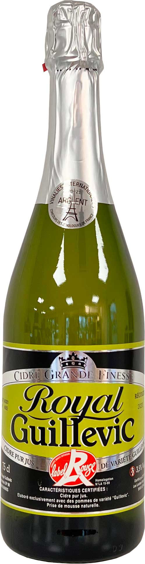 La Trinitaine Cidre Royal Guillevic bouteille 75cl équilibré