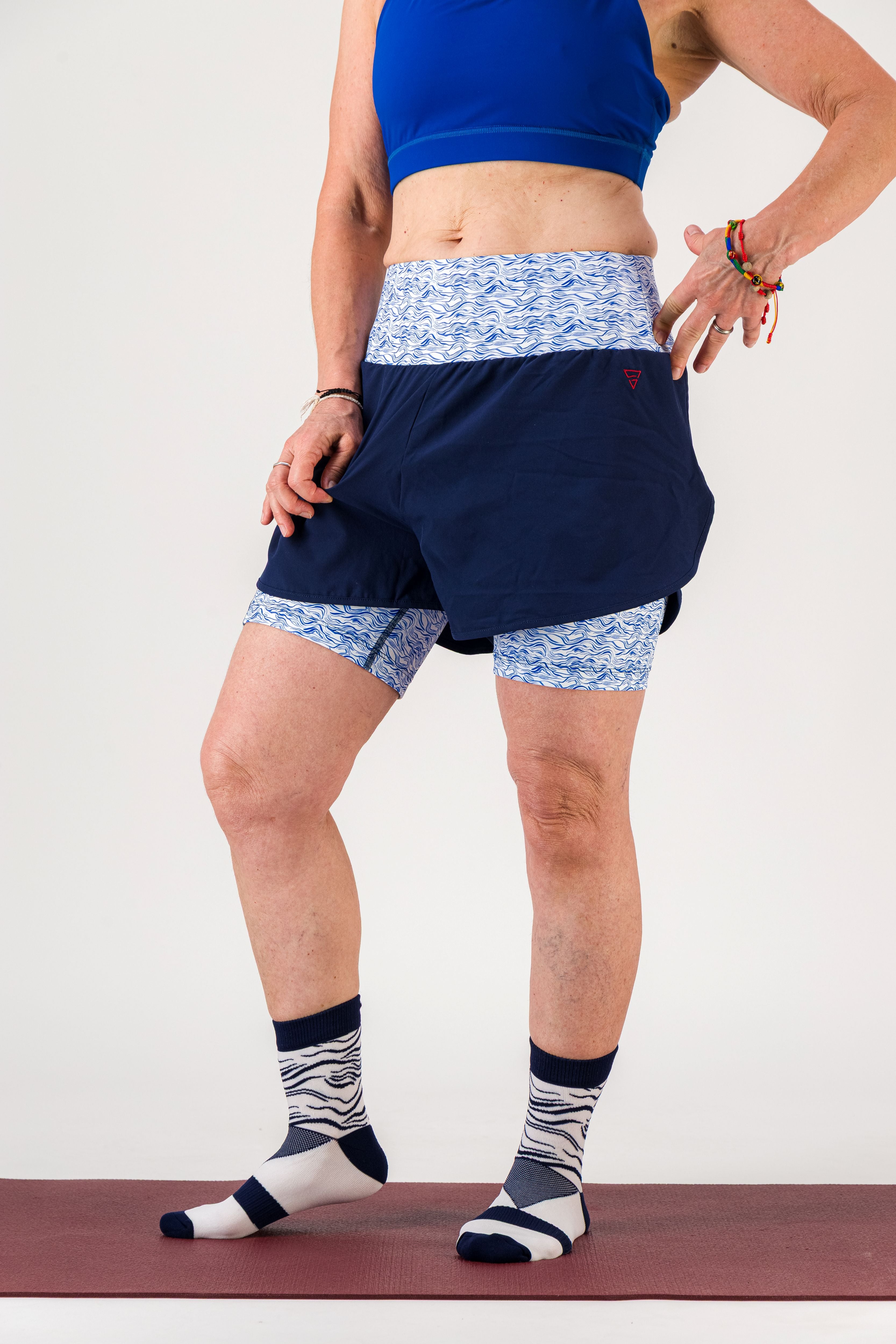GAYASKIN Nouvelle Vague Short 2 en 1 femme V2 respirant