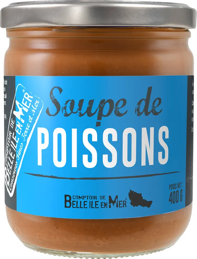 La Trinitaine Soupe de poissons 400g soupe roche et crustacés
