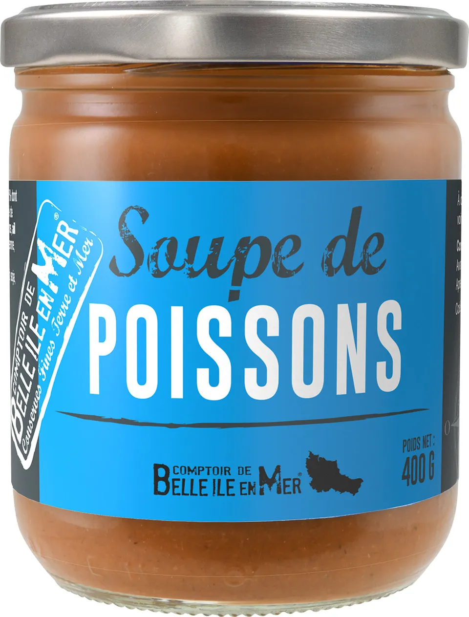 La Trinitaine Soupe de poissons 400g soupe roche et crustacés