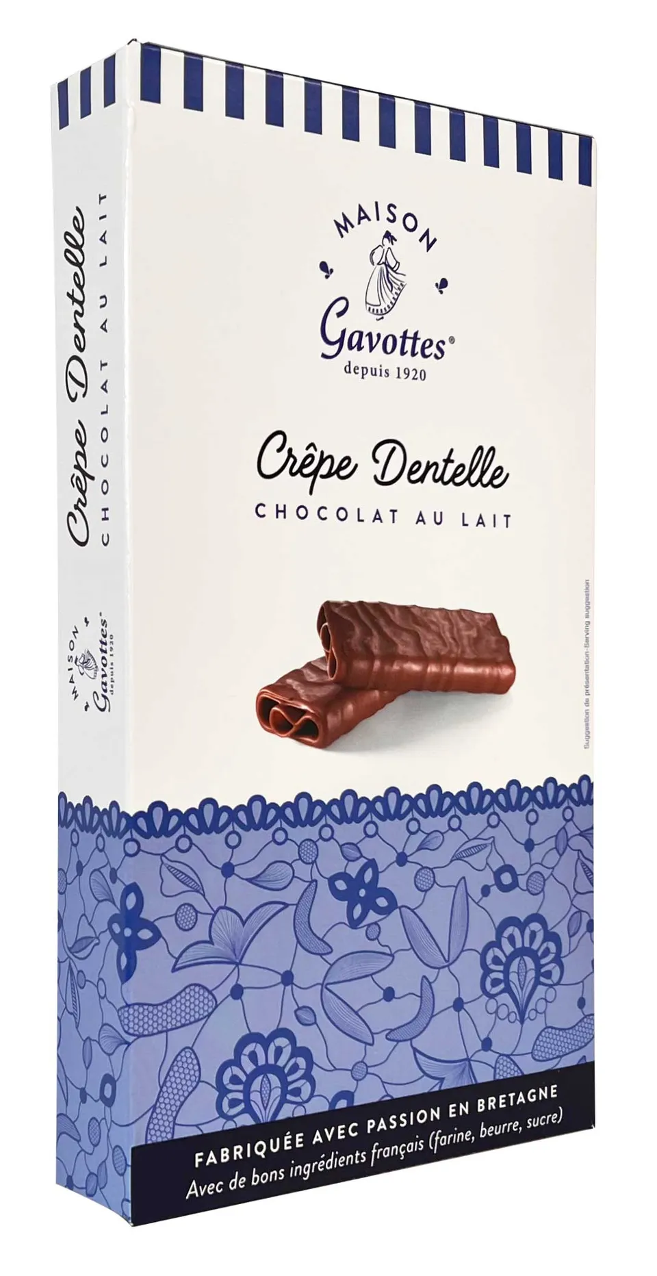 La Trinitaine Crêpes Dentelle Gavottes Chocolat Lait Étui