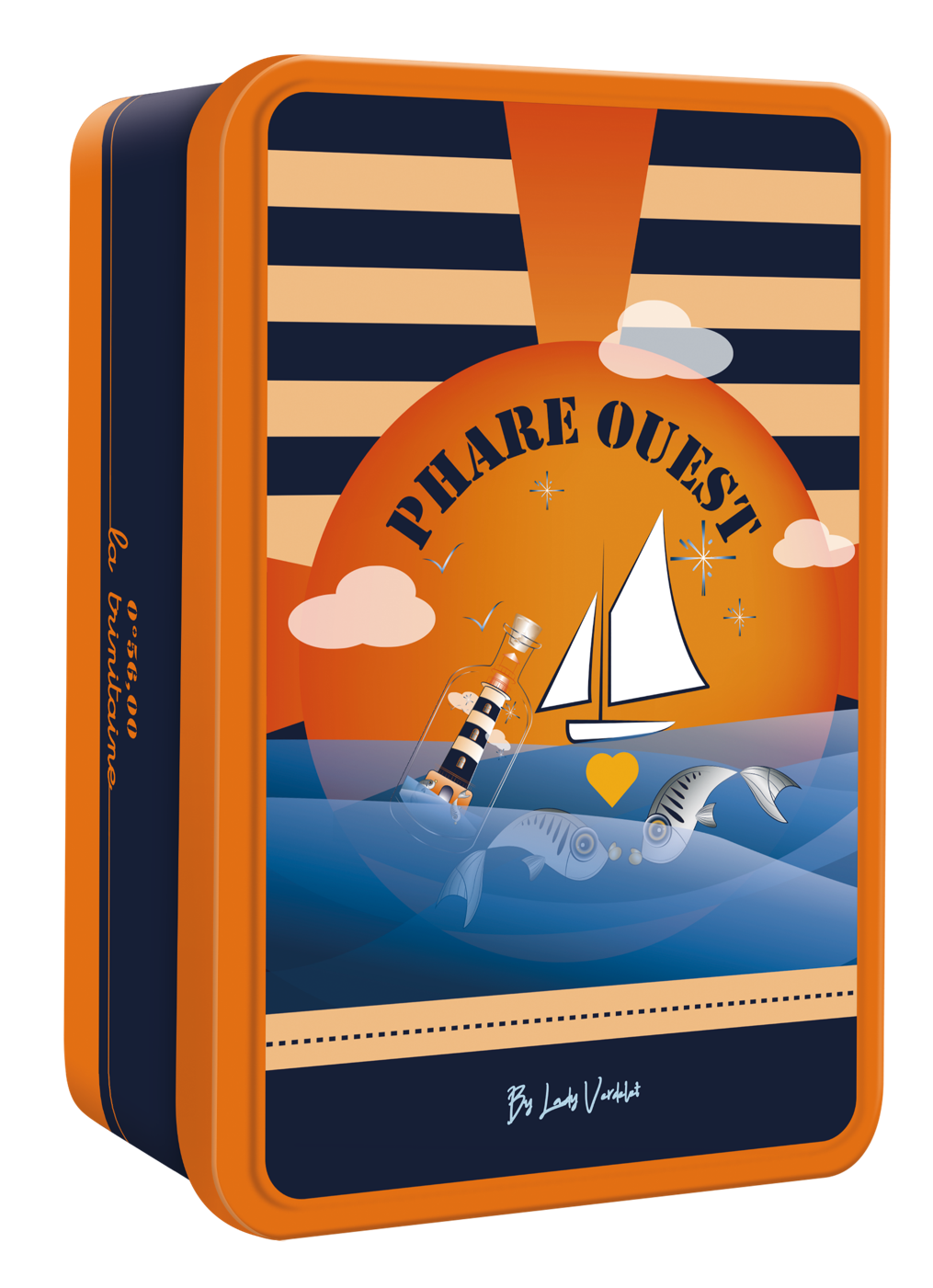 La Trinitaine Coffret Bateau Verdelet Galettes Palets Beurre