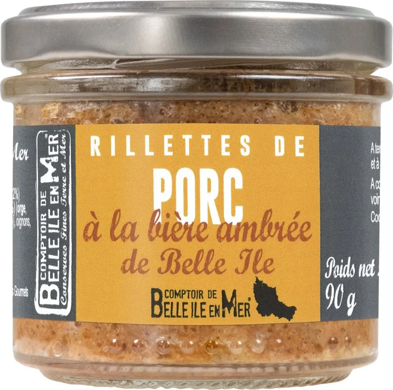 La Trinitaine Rillettes Porc Bière Ambrée rillettes Label Rouge