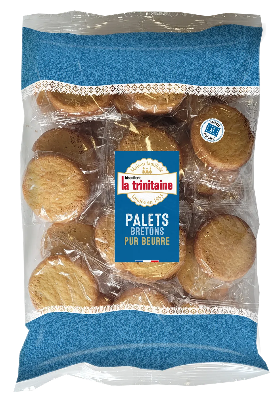 La Trinitaine Palets bretons pur beurre individuel