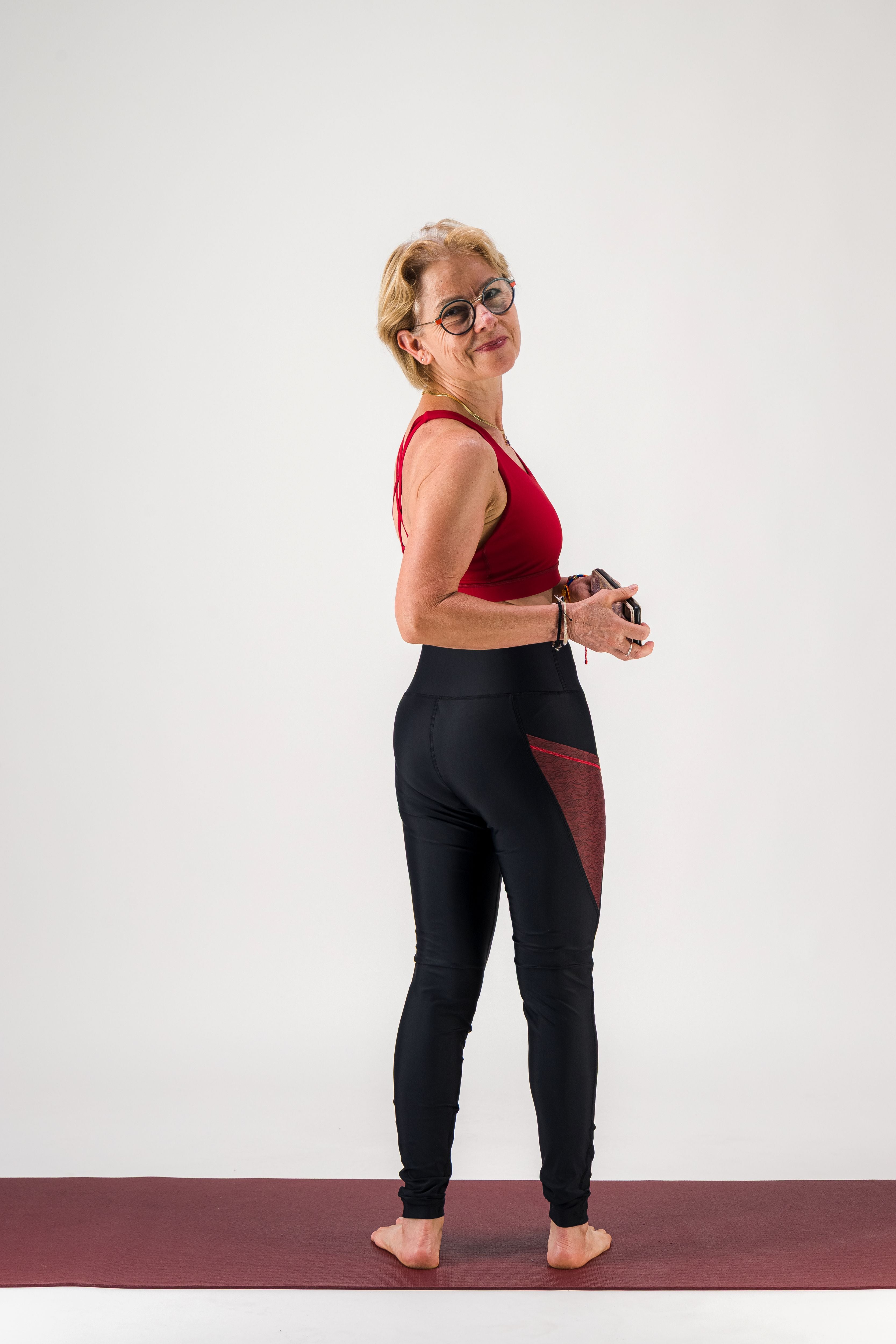 Gayaskin Vibrations legging long femme poches taille M