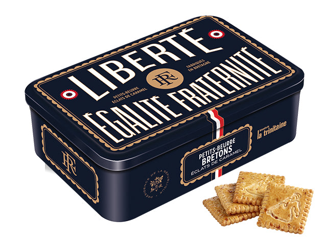 La Trinitaine Coffret Liberté Égalité Fraternité petit-beurre