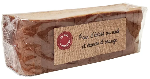 La Trinitaine Pain d'épices écorces d'orange gâteau moelleux