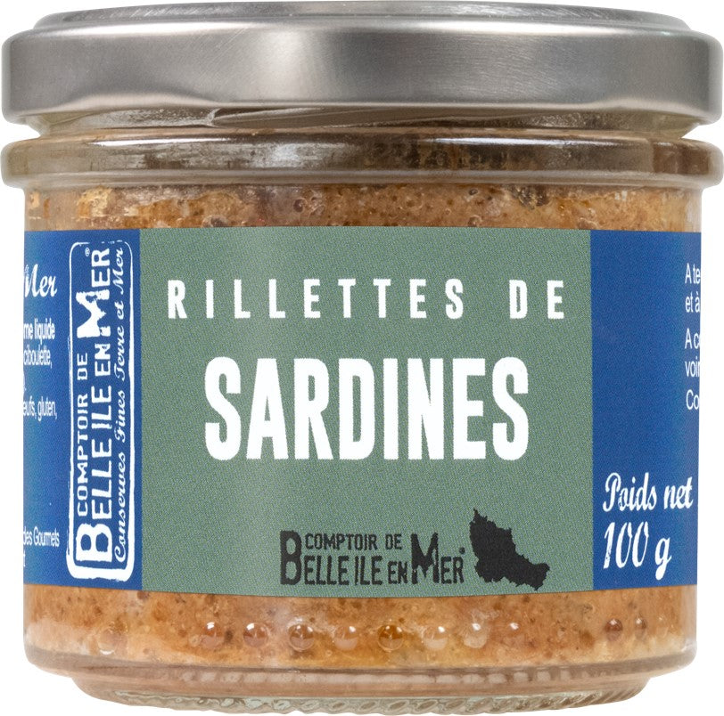 La Trinitaine Tartinables rillettes sardines Belle-Île 82%