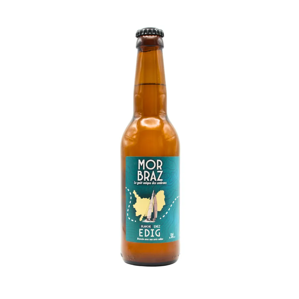 La Trinitaine Enez Edig Blanche bière 33cl