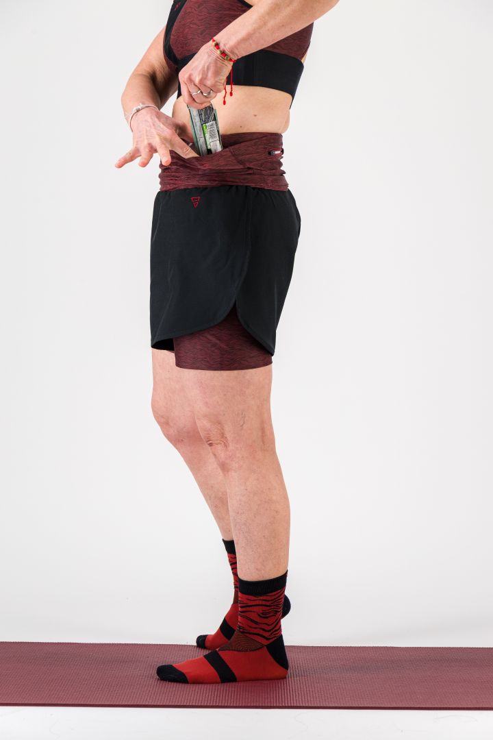 Gayaskin Vibrations ceinture running femme poches zippée