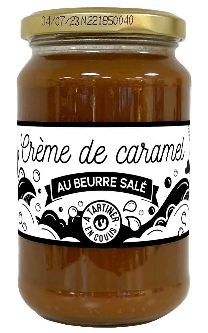 La Trinitaine Crème caramel beurre salé Pot 400 g onctueux