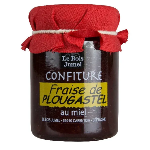 La Trinitaine Confiture fraise Plougastel miel 120g goûter