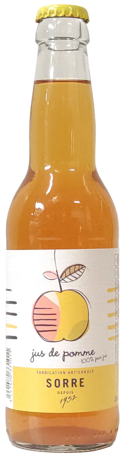 La Trinitaine Jus de pomme pur jus 33cl