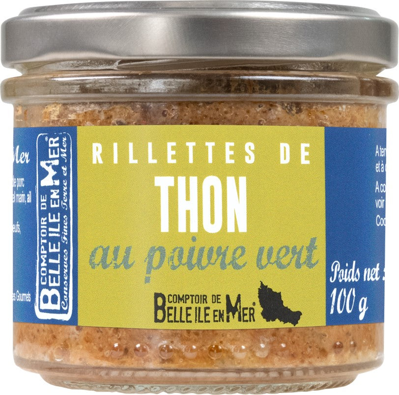 La Trinitaine Tartinables terre & mer rillettes thon blanc poivre vert