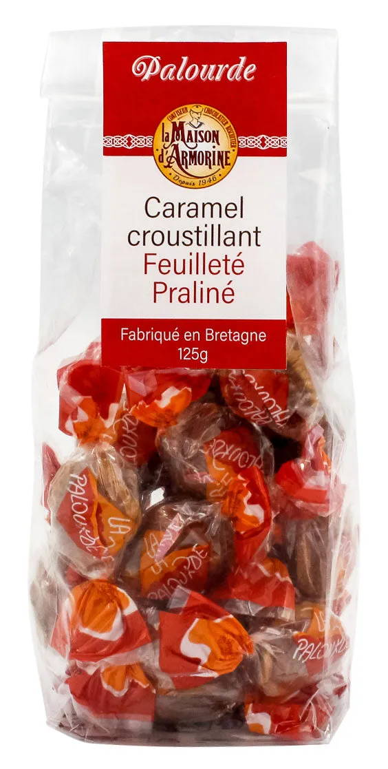 La Trinitaine Confiseries Palourdes au caramel croustillant praliné