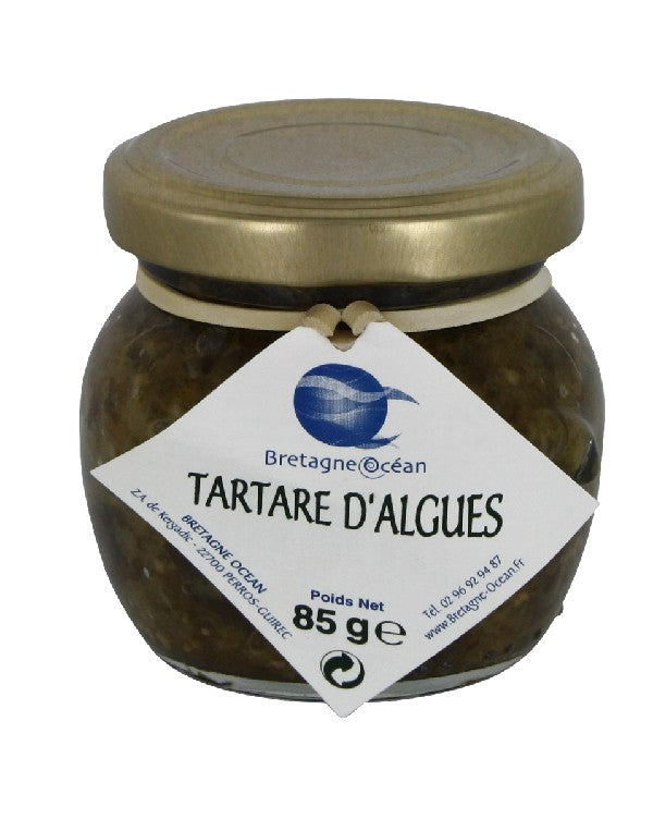 La Trinitaine Tartare algues marines Condiment toasts