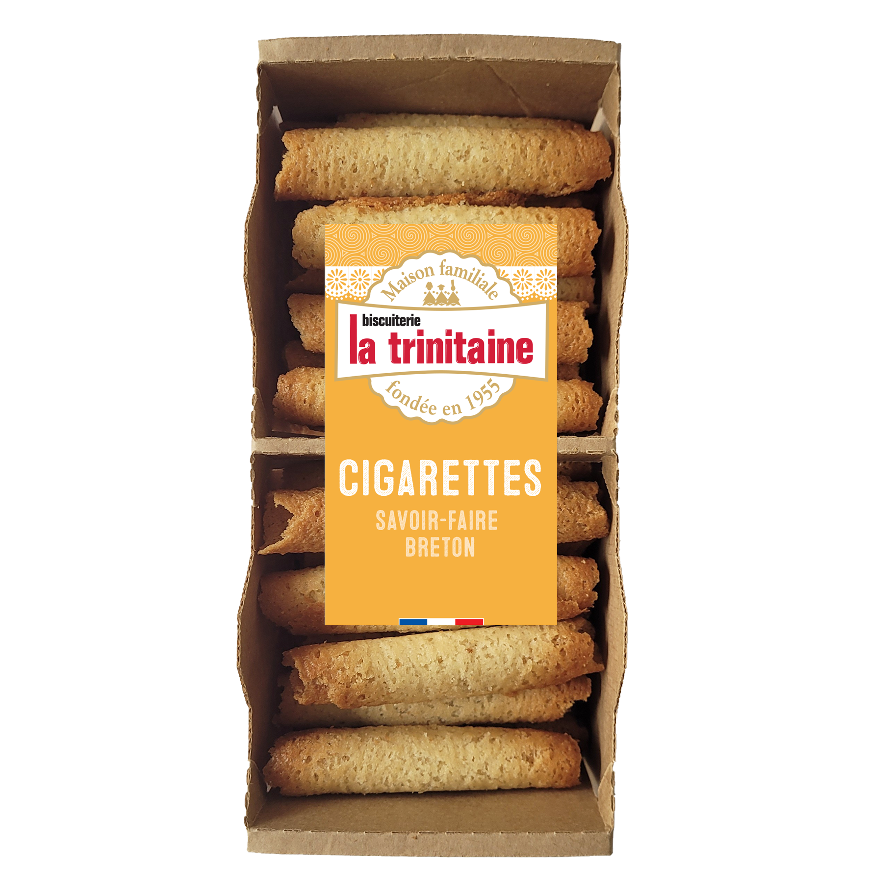 La Trinitaine Cigarettes biscuits 150g pause-café