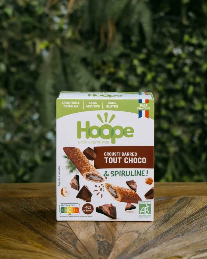 HOOPE Crousti'barres Tout Choco barres choco x12 fibres