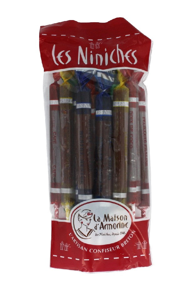 La Trinitaine Niniches Quiberon caramel x15 sucettes longues