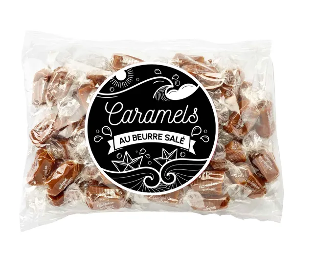 La Trinitaine Caramels beurre salé Guérande coussin 500g
