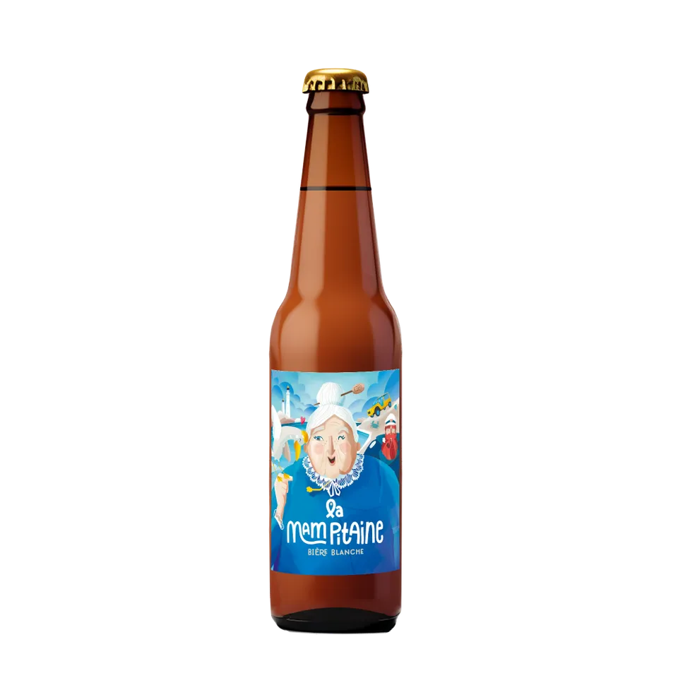 La Trinitaine Mam Pitaine bière blanche bio 33 cl