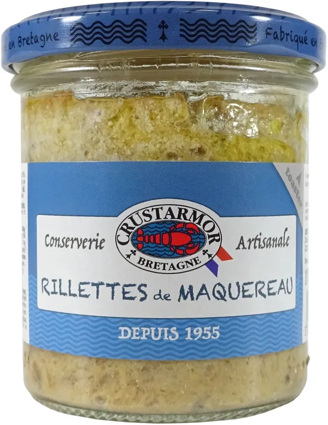 La Trinitaine Rillettes de maquereau Crustarmor tartinable