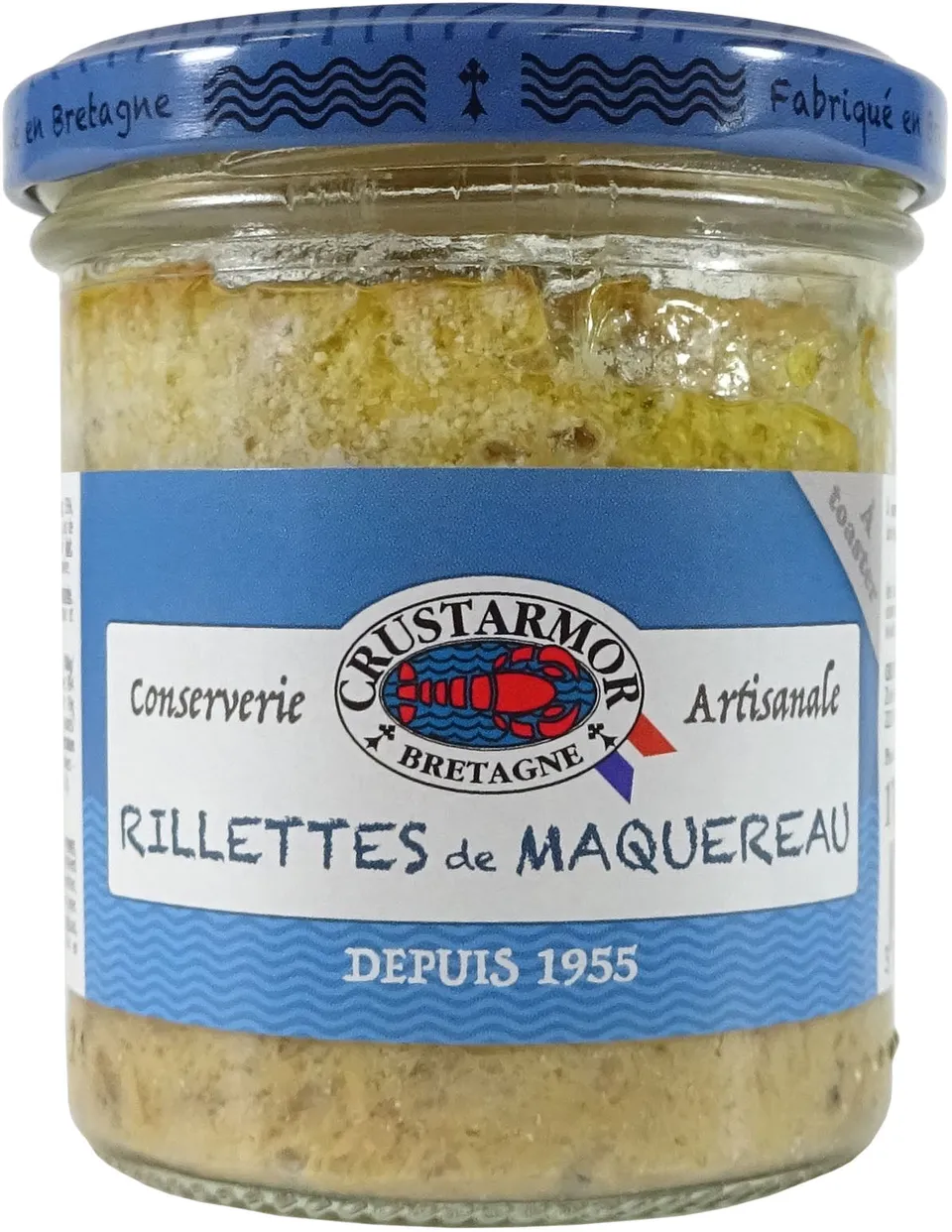 La Trinitaine Rillettes de maquereau Crustarmor tartinable